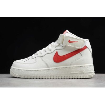 Nike Air Force 1 Mid Kırmızı Kaykay Ayakkabı Türkiye - AXTU9MCF